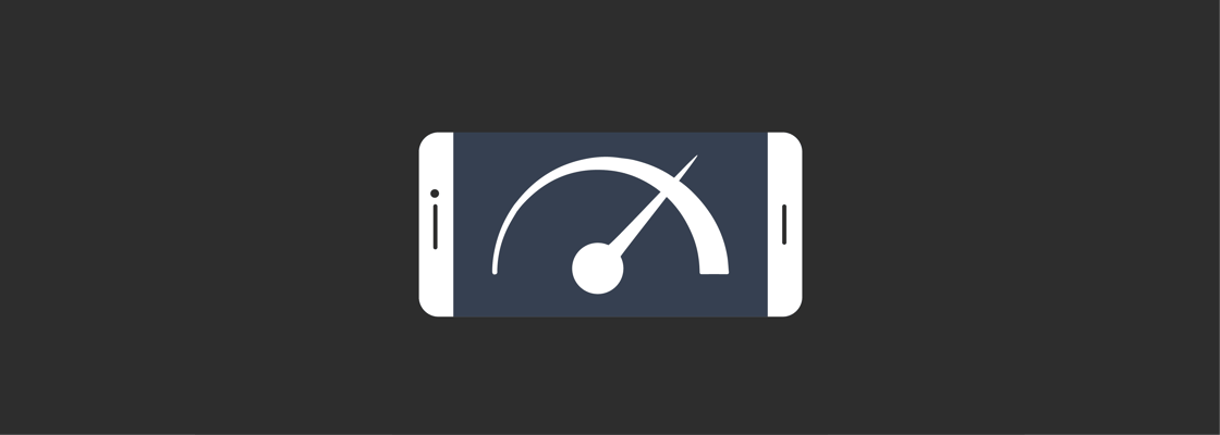 Phone with speedometer