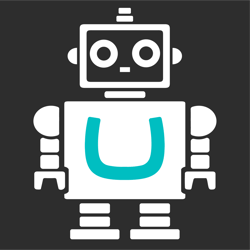 Robot with Umbraco logo