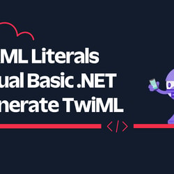 Use XML Literals in Visual Basic .NET to generate TwiML