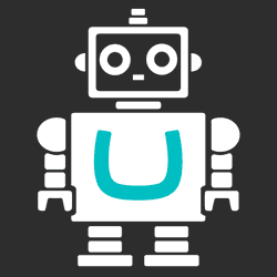 Robot with Umbraco logo