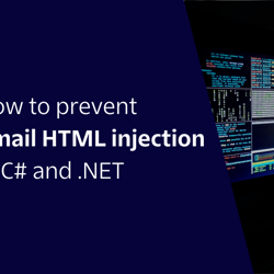 How to prevent Email HTML injection in C# and .NET