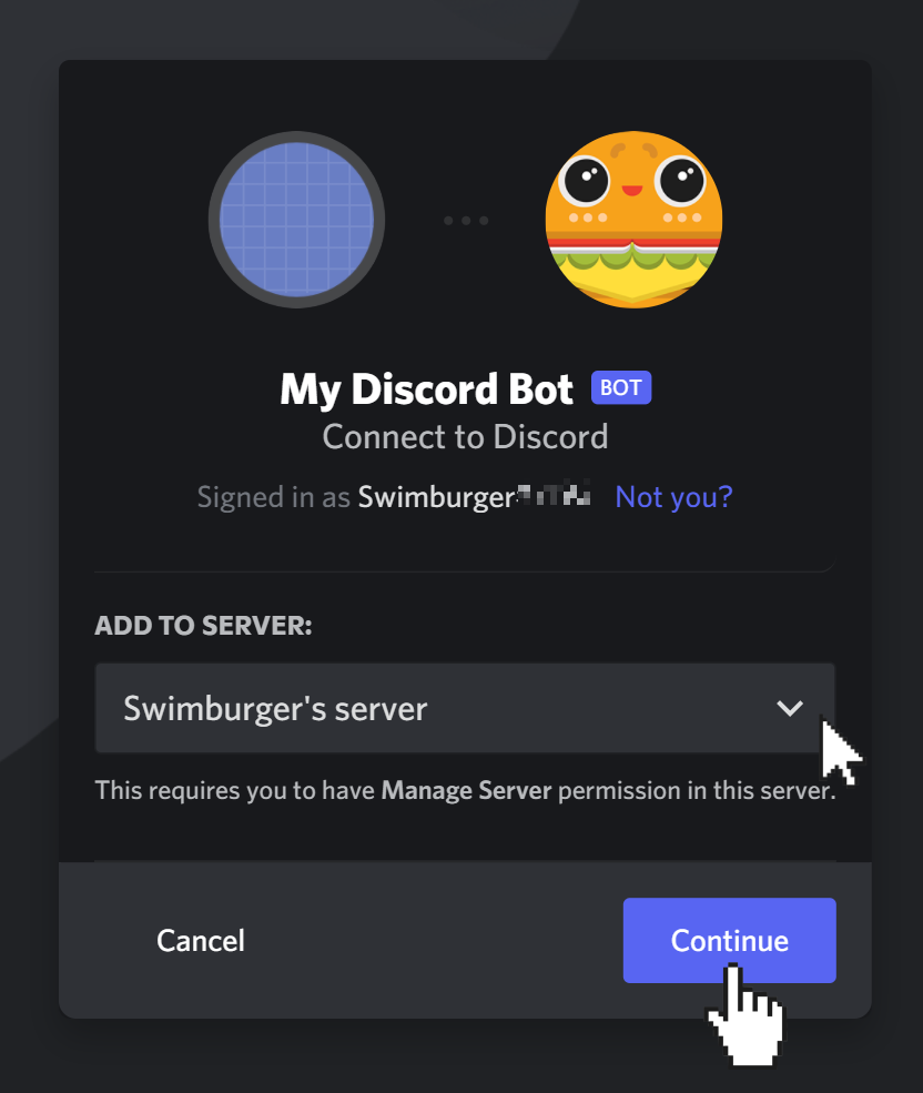 Add Server Status Discord Bot